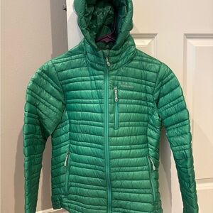 Patagonia Vibrant Green Puffer Coat